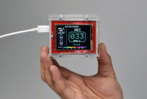 Portable PM 2.5 AQI Monitor